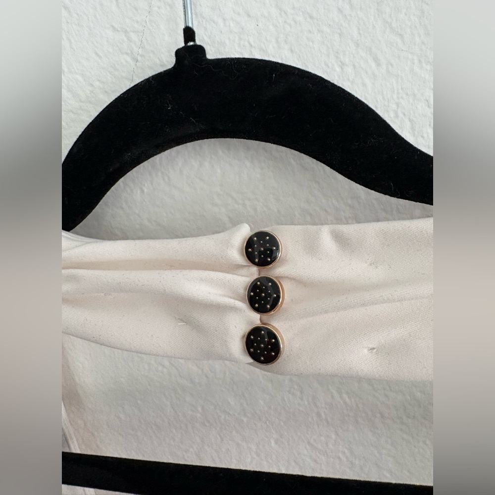 Anthropologie Mauve Cream and Black Halter NWT Size S - Picture 3 of 5